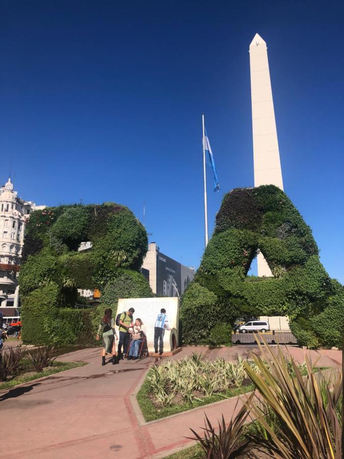 Appartamento Av Corrientes Obelisco Buenos Aires Esterno foto